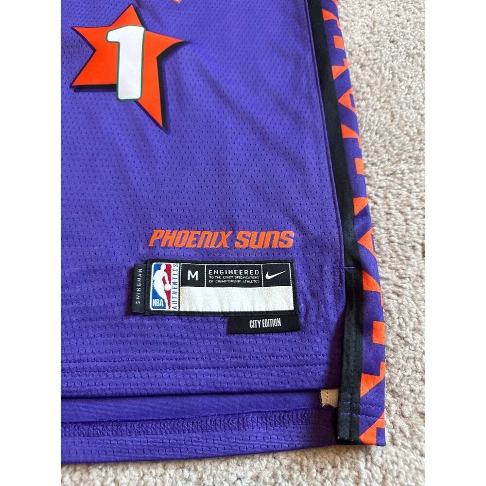 Devin Booker Phoenix Suns City Edition Nike Youth NBA Jersey Size Medium
